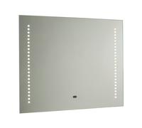 Saxby 60895 Rift Silver IP44 8.5W 450lm 6500K Non-Dimmable Mirror Light