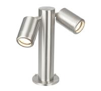 Saxby 70847 Atlantis Stainless Steel IP65 35W GU10 Dimmable LED Post