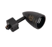 Saxby 71886 Bullett Black IP20 50W GU10 Adjustable Dimmable Track Light