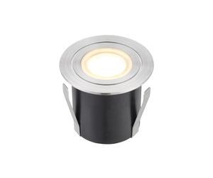 Saxby 73464 Hayz Stainless Steel IP67 1.2W 80lm 3000K Round LED Guide Light