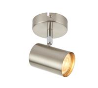 Saxby Arezzo 7W Single Satin Nickel Decorative Commercial Domestic Adjustable Spotlight