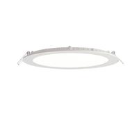 Saxby 73720 SirioDISC CCT White IP44 18W 1400lm 3000K/4000K/6000K 205mm Non-Dimmable Downlight