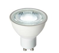 Saxby 7W Energy Saving Daylight White 6000K 570 Lumens 60 Degree Beam Dimmable GU10 SMD LED Lamp