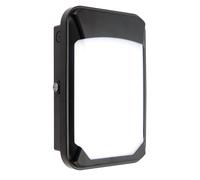 Saxby 77916 Lucca Mini Black IP65 15W 1500lm 4000K LED Wall Light