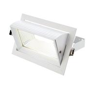 Saxby 78542 Axial White IP20 35W 3200lm 4000K 130x220mm Adjustable Non-Dimmable Downlight