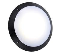 Saxby 78607 Seran Black IP65 Outdoor Microwave Sensor 12W Daylight White LED Bulkhead