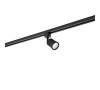 Saxby 78960 Pacto Matt Black Track Head 10W Cool White LED