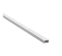 Saxby 80497 RigelSLIM Surface 2m Aluminium Profile/Extrusion Silver Silver anodised & opal pc