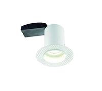 Saxby 81572 Ravel Trimless Plaster-in GU10 Anti Glare Fir Downlight