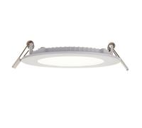Saxby 90955 Siriodisc CCT IP44 6W Matt white paint & frosted acrylic 6W LED module (SMD 2835) CCT