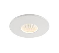 Saxby 91513 LALO 3000K IP44 4W Matt white paint & clear acrylic 4W LED module (COB)