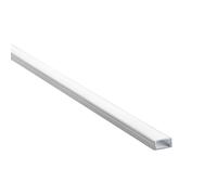 Saxby 97734 RigelSLIM Surface 2m Aluminium Profile/Matt White Matt white paint & opal pc