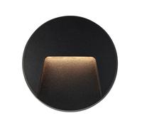 Saxby Severus Cct Led Outdoor Surface Mounted Wall Guide Light Black 3000/4000/6