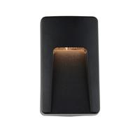 Netlighting Severus Cct Led Outdoor Surface Mounted Wall Guide Light Black 3000/
