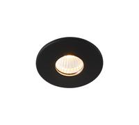 Saxby 99557 LALO 3000K IP44 4W Matt black paint & clear acrylic 4W LED module (COB)