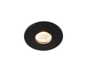 Saxby 99557 LALO 3000K IP44 4W Matt black paint & clear acrylic 4W LED module (COB)