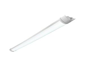 Saxby 99817 Reeve 2 4FT IP65 33W Opal & gloss white pc 33W LED module (SMD 2835) Daylight White