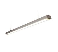 Netlighting Pendant LED Ceiling Light Borde 26W Aluminium Silver Cool White