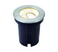Saxby Hoxton Outdoor Integrated Led Recessed Downlight Brushed Stainless Steel,