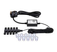 Saxby Lighting Ikon LED 0.45W Blue Round 30mm Indoor / Outdoor IP67 Kit