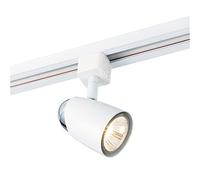 Saxby Monte 50W Gloss White Mains Voltage GU10 Halogen Track Head Spot Light