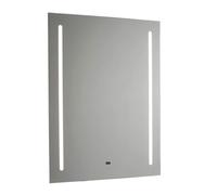 Saxby Nico 10W Energy Saving LED Bathroom Mirror IP44 Motion Sensor IR Light with Dual Shaver Socket