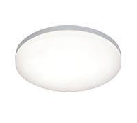 Saxby Noble 22W 300mm Round Cool White Chrome Finish Flush IP44 Bathroom LED Wall Ceiling Light