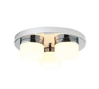 Saxby - Pure triple IP44 28W Bathroom Light - 34200