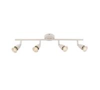 Saxby Sax60993 Lighting Amalfi Two Bar With Four Halogen Spotlights White