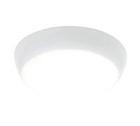 Saxby Vigor 16W & 3W Microwave Sensor Emergency Maintained IP44 Bulkhead LED Ceiling Light