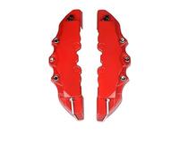SAXCXCS 2 Pcs Car Brake Caliper Covers,for Kia EV6 2025 2024,Aluminium Alloy Car Caliper Covers Car Brake Caliper Cover Easy Installation,S（19 * 5.2 * 4.0cm-F