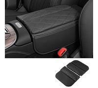 SAXCXCS Car Armrest Protector, for Mercedes Benz CLE Cabriolet (A236) 2023 2024 centre console armrest padding protection Auto Accessories,A/Black