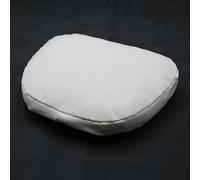SAXCXCS Car Headrest Pillow, for BMW IX 2022-2024 Car Seat Headrest Pillow,Neck Support Cushion Head Neck Rest Cushion for Relieving Neck Fatigue,Headrest-D-White