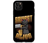 Saxiest Man Alive Funny Saxophone Case for iPhone 11 Pro Max