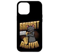 Saxiest Man Alive Funny Saxophone Case for iPhone 12 Pro Max