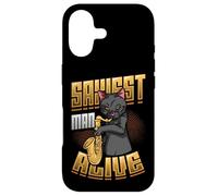 Saxiest Man Alive Funny Saxophone Case for iPhone 17
