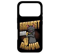 Saxiest Man Alive Funny Saxophone Case for iPhone 17 Pro