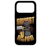 Saxiest Man Alive Funny Saxophone Case for iPhone 17 Pro Max