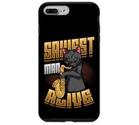 Saxiest Man Alive Funny Saxophone Case for iPhone 7 Plus/8 Plus