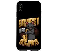 Saxiest Man Alive Funny Saxophone Case for iPhone XS Max