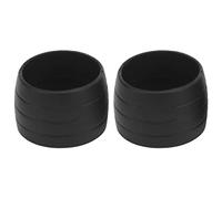 SAXOJONON Bike Handlebar Grips for Mountain Road Bikes, New Silicone Material, Non-Slip Shock Absorption, Lightweight Portable, Stable Fixation for Various Arc Handlebars (Black)