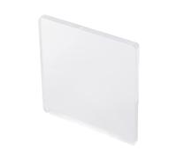 Saxojonon for Acrylic Block, 15x15cm Easy Grasp, Safe Round Corner, Transparent Durable, Reusable Clear Stamps for Scrapbook, for Card Making