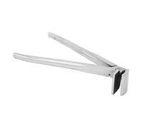 SAXOJONON for Leather Craft Curved Nose Pliers, Strong Bite Force, Stainless Steel Material, Professional Tool for DIY Leather Bag Belt Making, Reliable Clamp for Craftsmen