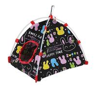 SAXOJONON for Parrot Nest, Windproof, Warm Snuggle Hut, Cage Bed Cave for Pet Bird, Comfortable Resting Place, Soft and Cozy, Durable Material, for Small Birds, for Cockatiels, for (L)