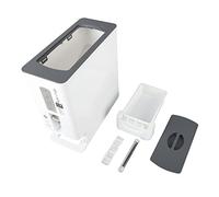 SAXOJONON For Rice Dispenser Automatic, For 6Kg Large Capacity, Drawer Type Grain Storage Container, Intelligent Kitchen Organizer For Beans Grains Rice (White)