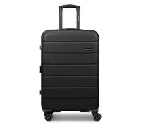 Saxoline Miami 4 wheels Trolley M 65 cm with expansion pleat black