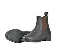 Saxon Children's Allyn Zip Paddock Boots - UK 10 (EU 28) · Brown