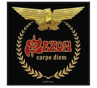 Saxon Carpe Diem Sew-On Patch, Heavy Metal Patches