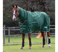 Saxon Defiant 1200D Combo Neck Medium Hunter Green/White - 6'0/135Cm