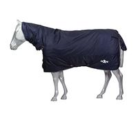 Weatherbeeta Saxon Defiant 600D Combo Medium Turnout Rug /White in Blue, Size 6FT9 | Charlies